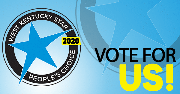 West Kentucky Star People's Choice Award 2020 Bryant Law Center Personal Injury Law Firm Vote for us!