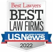 US News 2022 Best Law Firms logo